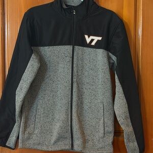Women’s Black and Gray VT Jacket NWOT